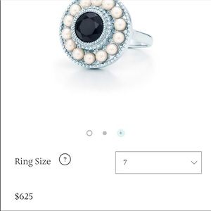 Tiffany’s size 7 ring.